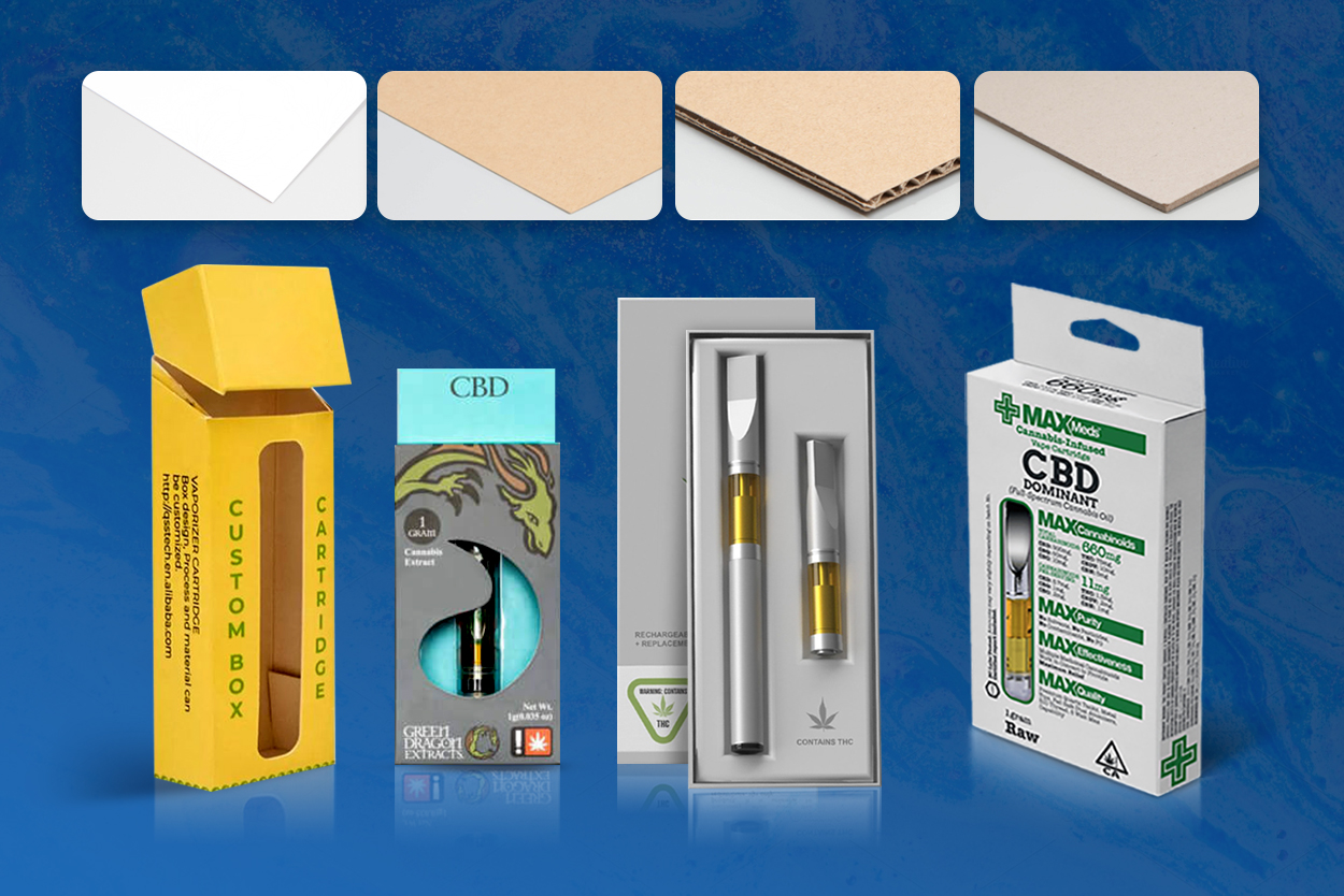 Multiple Types Of Materials Used For Cartridge Packaging